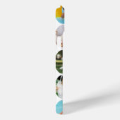 Coques Case-Mate iPhone Collage de photos multiples motif hexagone simple (Verso / Droite)