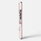Coques Case-Mate iPhone Collage de photos nom rose gold blush (Verso / Gauche)