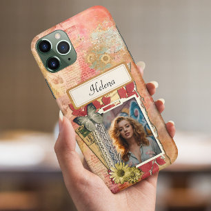 Case-Mate iPhone Case Collage de scrapbooking vintage et cadre photo per
