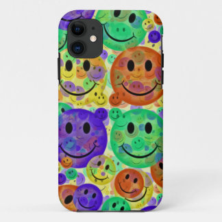 Coque iPhone 11 Collage de visages