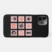 Coques Case-Mate iPhone Collage des timbres de nature (Dos (Horizontal))