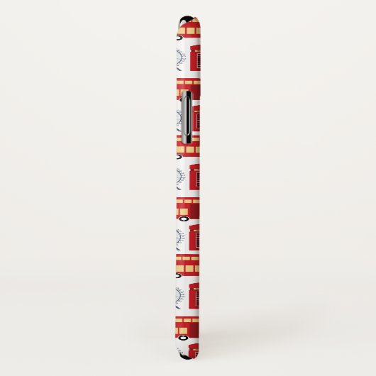 Coques Case-Mate iPhone Collage d'icône de Londres (Dos/Droite)