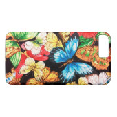 Coques Case-Mate iPhone Collage papillon (Dos (Horizontal))
