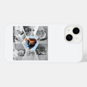Coques Case-Mate iPhone Collage photo Hexagon noir et blanc (Verso (horizontal))