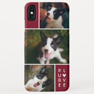 Case-Mate iPhone Case Collage photo moderne 3| L'amour pur| Cranberry