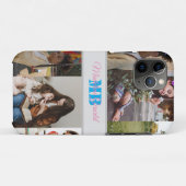 Coques Case-Mate iPhone Collage photo moderne monogrammed iPad Air Cover (Dos (Horizontal))