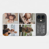 Coques Case-Mate iPhone Collage photo moderne Personnaliser le mode papa (Dos (Horizontal))
