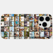 Coques Case-Mate iPhone Collage photo moderne simple (Verso (horizontal))