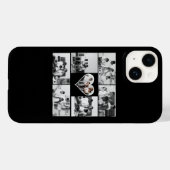 Coques Case-Mate iPhone Collage photo noir et blanc 7 (Verso (horizontal))