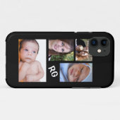 Coques Case-Mate iPhone Collage photo personnalisé (Dos (Horizontal))