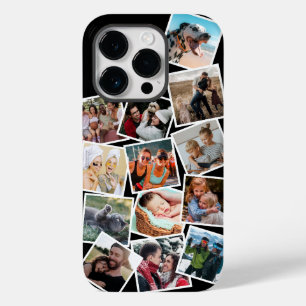 Coque Pour iPhone 14 Pro Collage photo personnalisé