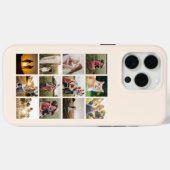 Coques Case-Mate iPhone Collage photo personnalisé 12 (Verso (horizontal))