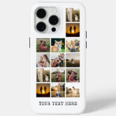 Coques Case-Mate iPhone Collage photo personnalisé 14 (Verso)