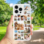 Coques iPhone 16 Pro Max Collage photo personnalisé 26<br><div class="desc">Créez votre propre coque iphone personnalisé avec 26 de vos photos préférées dans une grille de collage photo personnalisée.</div>
