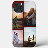 Coques Case-Mate iPhone Collage photo romantique (Verso)