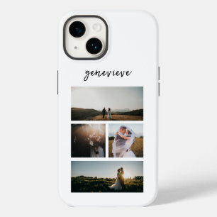 Coque Pour iPhone 14 Collage photo simple moderne