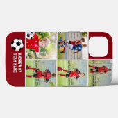 Coques Case-Mate iPhone Collage photos Children's Soccer Team  (Verso (horizontal))
