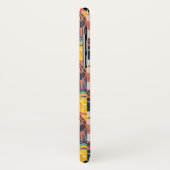 Coques Case-Mate iPhone Collage symbolique africain d'art (Dos/Gauche)