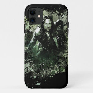 Etui iPhone Case-Mate Collage verdâtre de vecteur d'Aragorn