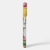 Coques Case-Mate iPhone Collarge rose et jaune (Verso / Droite)