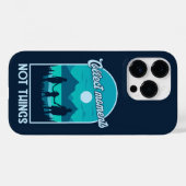 Coques Case-Mate iPhone Collecter des moments, pas des choses (Verso (horizontal))