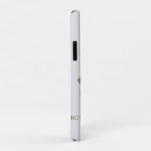Coques Case-Mate iPhone Collection botanique Ethereal Gold & Sage (Dos/Droite)