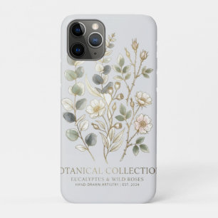 Case-Mate iPhone Case Collection botanique Ethereal Gold & Sage