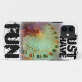 Coques Case-Mate iPhone Collection d'art :  Amusement de roue de Ferris (Dos (Horizontal))