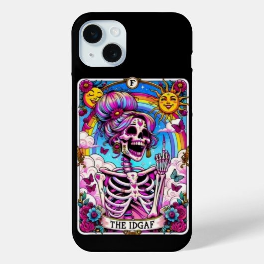 Coques Case-Mate iPhone Collection de cartes Tarot IDGAF (Verso)