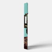 Coques Case-Mate iPhone Collection de coquillages turquoise et de coraux r (Verso / Droite)
