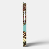 Coques Case-Mate iPhone Collection de coquillages turquoise et de coraux r (Verso / Gauche)