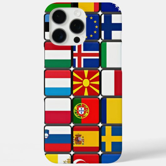 Coques Case-Mate iPhone Collection de drapeaux internationaux, drapeaux du (Verso)