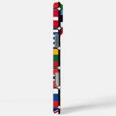 Coques Case-Mate iPhone Collection de drapeaux internationaux, drapeaux du (Verso / Droite)