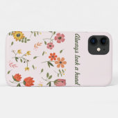 Coques Case-Mate iPhone collection de fleurs (Dos (Horizontal))