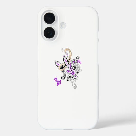 Coques Case-Mate iPhone Collection de paisley botanique de luxe (Verso)