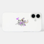 Coques Case-Mate iPhone Collection de paisley botanique de luxe (Verso (horizontal))
