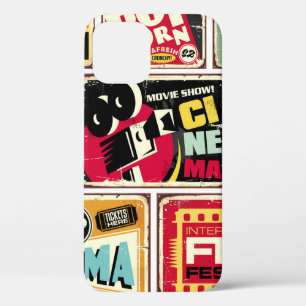 Case-Mate iPhone Case Collection de panneaux de cinéma vintage. Industri