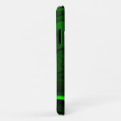 Coques Case-Mate iPhone collection de pierres de malachite vert texture (Dos/Droite)