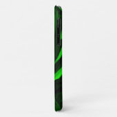 Coques Case-Mate iPhone collection de pierres de malachite vert texture (Dos/Gauche)