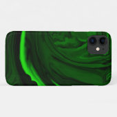 Coques Case-Mate iPhone collection de pierres de malachite vert texture (Dos (Horizontal))