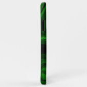 Coques Case-Mate iPhone collection de pierres de malachite vert texture (Dos/Droite)