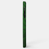 Coques Case-Mate iPhone collection de pierres de malachite vert texture (Dos/Gauche)