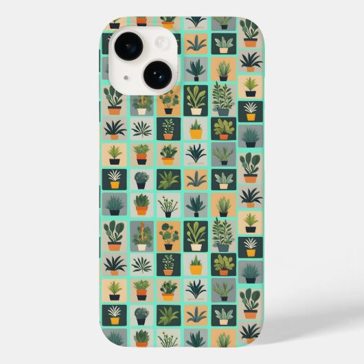 Coques Case-Mate iPhone Collection de plantes (Verso)