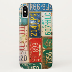 Case-Mate iPhone Case collection de plaques d'immatriculation rouillées 