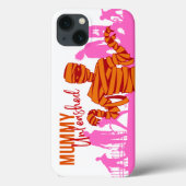 Coques Case-Mate iPhone Collection de timbres d'Halloween "Mummy Unleashed (Verso)