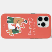 Coques Case-Mate iPhone Collection de valise téléphonique de Noël - Cosy (Verso (horizontal))