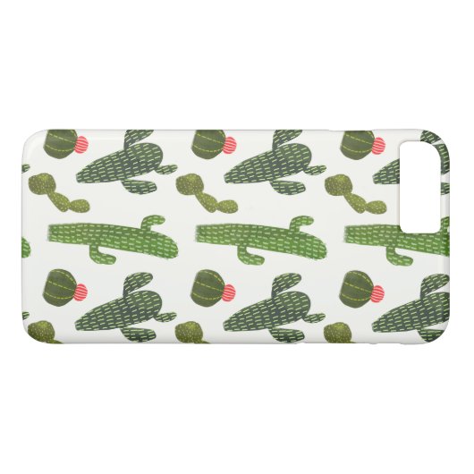 Coques Case-Mate iPhone Collection Llamarama | Cactus mignons (Dos (Horizontal))