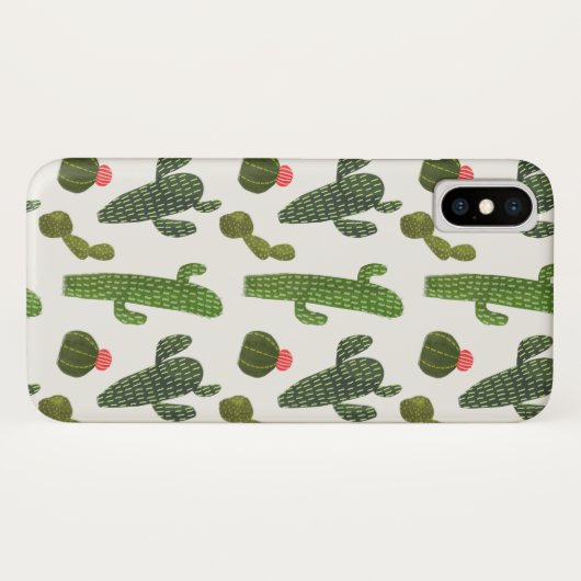 Coques Case-Mate iPhone Collection Llamarama | Cactus mignons (Dos (Horizontal))