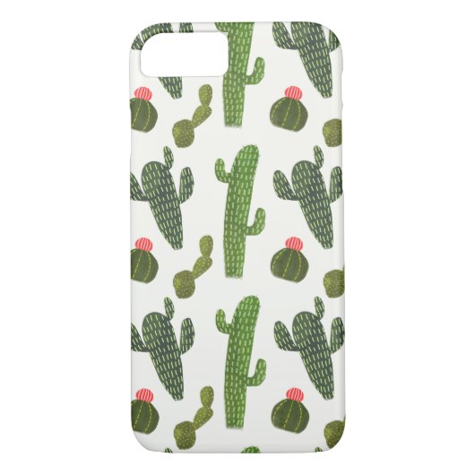 Coques Case-Mate iPhone Collection Llamarama | Cactus mignons (Dos)