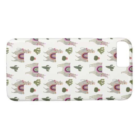 Coques Case-Mate iPhone Collection Llamarama | Cute Llamas (Dos (Horizontal))